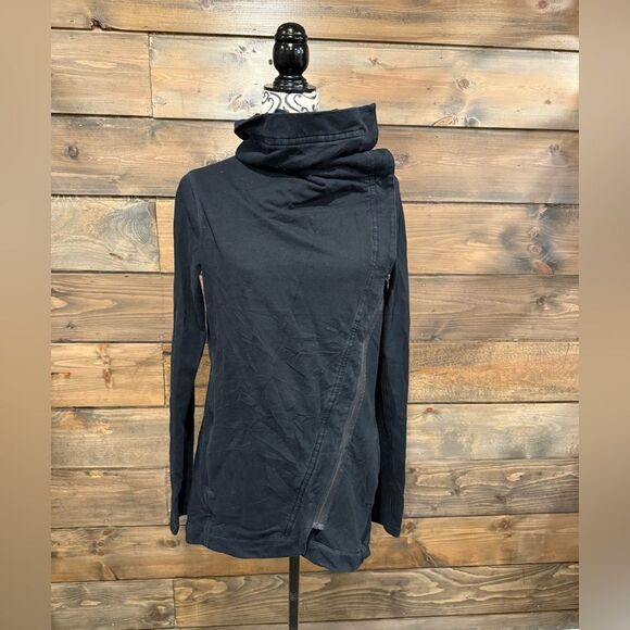 lululemon athletica Dark Gray Asymmetrical Hoodie - Picture 1 of 8